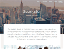 Tablet Screenshot of grupohasbun.com